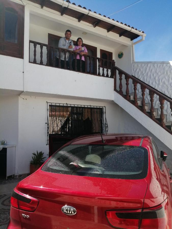 Hospedaje El Mirador Iza Esterno foto
